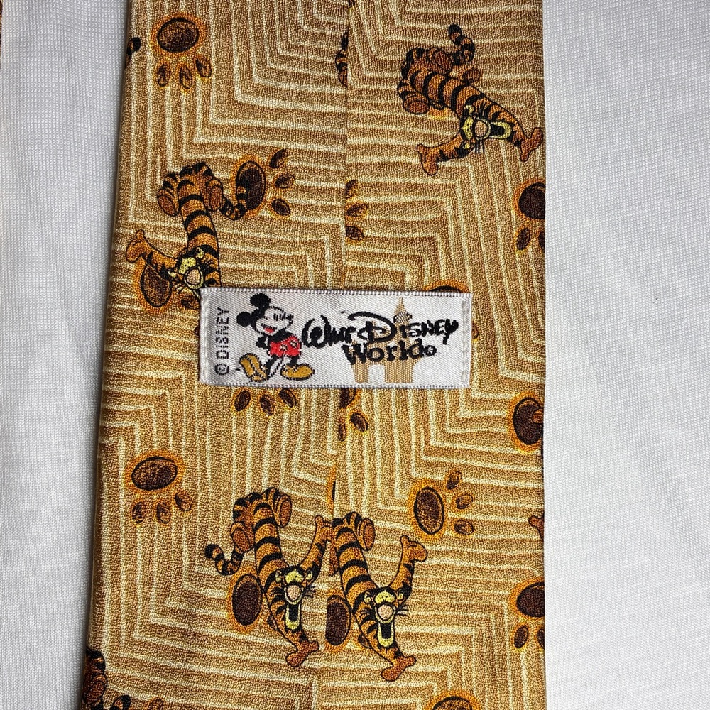 Vintage tagged Disney Tigger Silk Tie